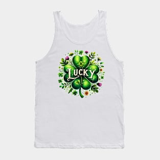 Lucky Shamrock Tank Top